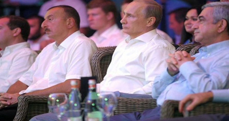 Саргсян и Алиев составили Путину компанию посетив турнир по самбо Саргсян и Алиев составили Путину компанию посетив турнир по самбо