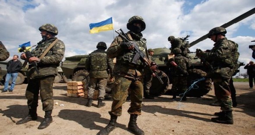 Донецк находится в окружении украинских военнослужащих Донецк находится в окружении украинских военнослужащих