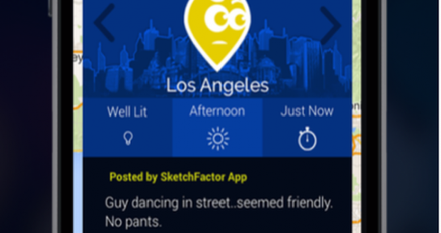 SketchFactor app for unsafe areas in racism row SketchFactor app for unsafe areas in racism row