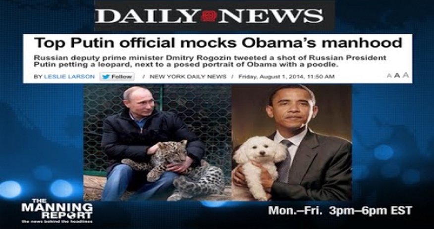 Vladimir Putin will out Barack Obama as gay 'within 100 days' - VIDEO Vladimir Putin will out Barack Obama as gay 'within 100 days' - VIDEO