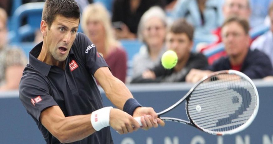 Djokovic pulls through in Cincinnati, Tsonga out Djokovic pulls through in Cincinnati, Tsonga out