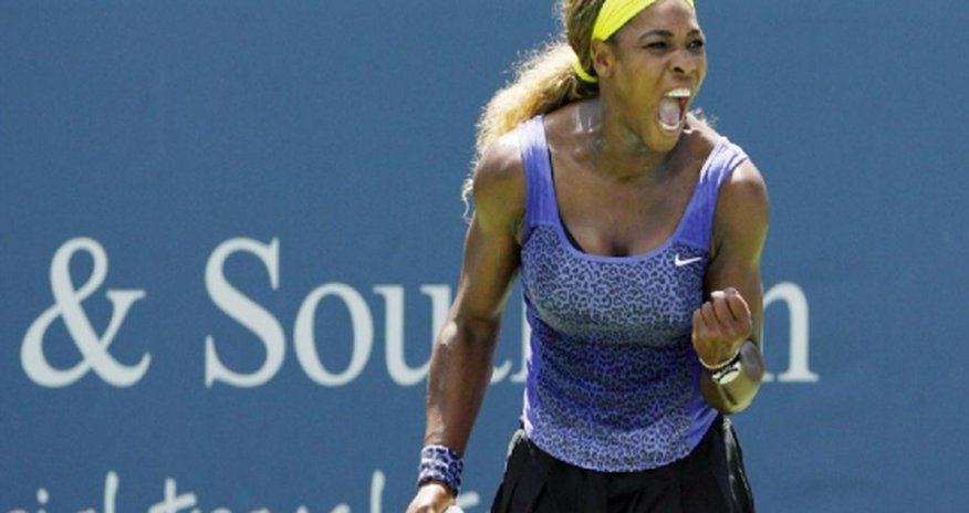 Williams battles on in Cincinnati, Kvitova falls Williams battles on in Cincinnati, Kvitova falls