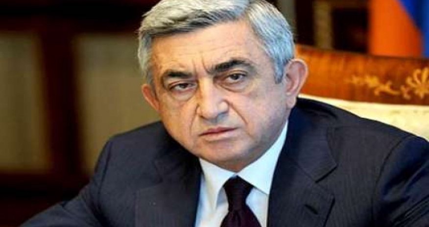 Sarkisyan öz xalqını təhqir etdi Sarkisyan öz xalqını təhqir etdi