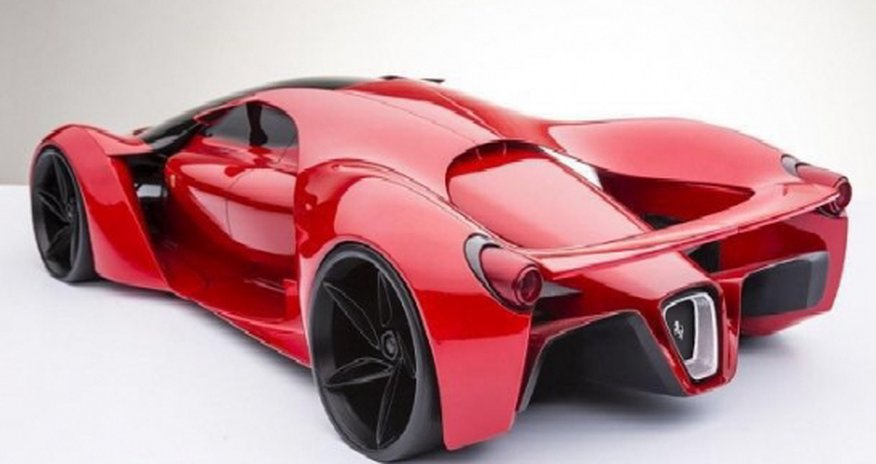 Итальянский дизайнер представил Ferrari будущего Итальянский дизайнер представил Ferrari будущего