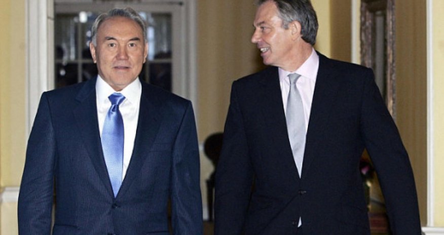 Blair gives Nazarbayev tips on how to defend a massacre Blair gives Nazarbayev tips on how to defend a massacre