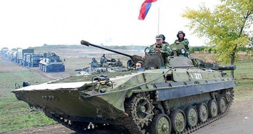 Российские танки вошли в Украину Российские танки вошли в Украину