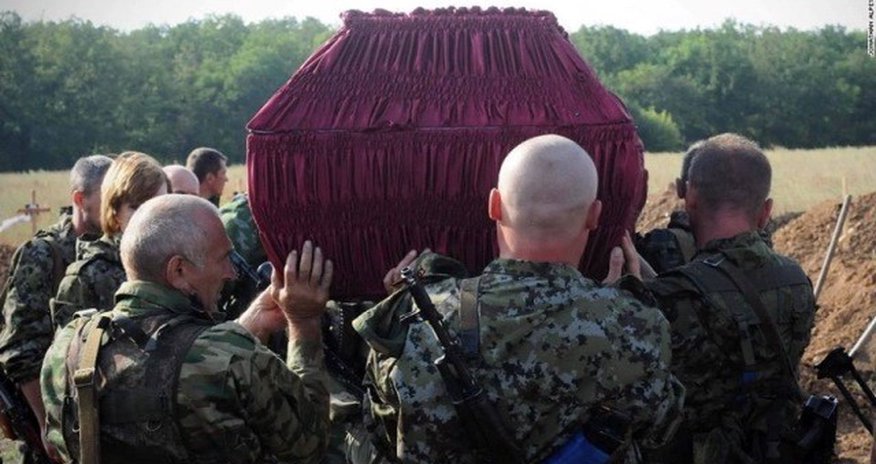Separatçıların dəfnindən nadir görüntülər - FOTOLAR Separatçıların dəfnindən nadir görüntülər - FOTOLAR
