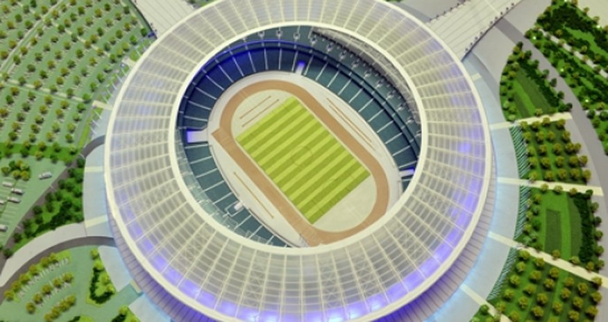 Milli Stadion görüntüləri- VİDEO Milli Stadion görüntüləri- VİDEO