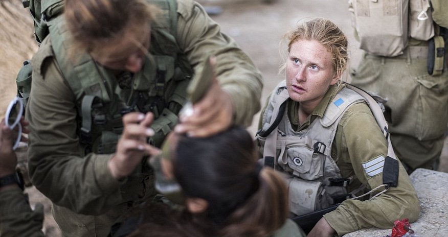 On patrol with Israel's female fighters - PHOTO On patrol with Israel's female fighters - PHOTO