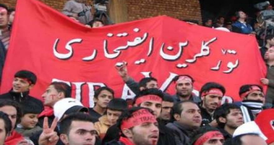 Təbriz stadionuna milli simvollar gətirmək yasaqlandı Təbriz stadionuna milli simvollar gətirmək yasaqlandı