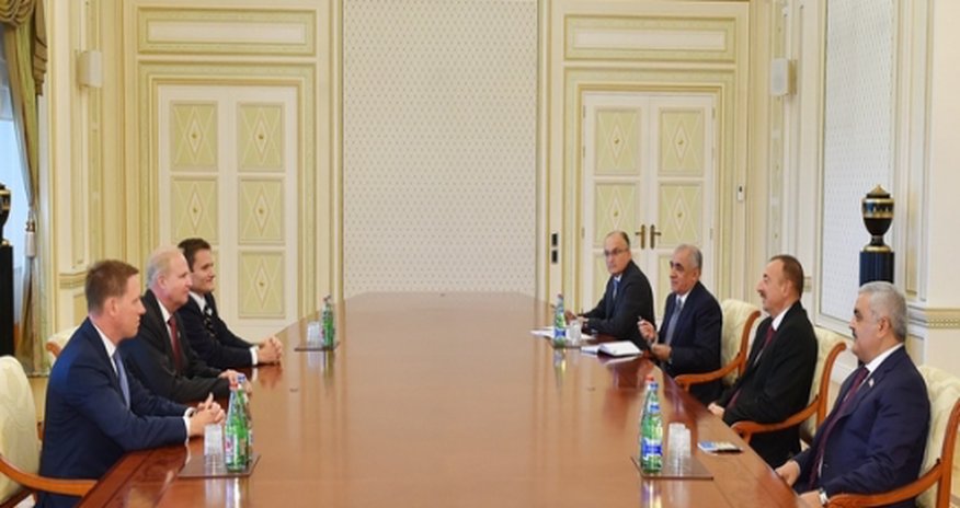 President Aliyev receives BP CEO Dudley President Aliyev receives BP CEO Dudley