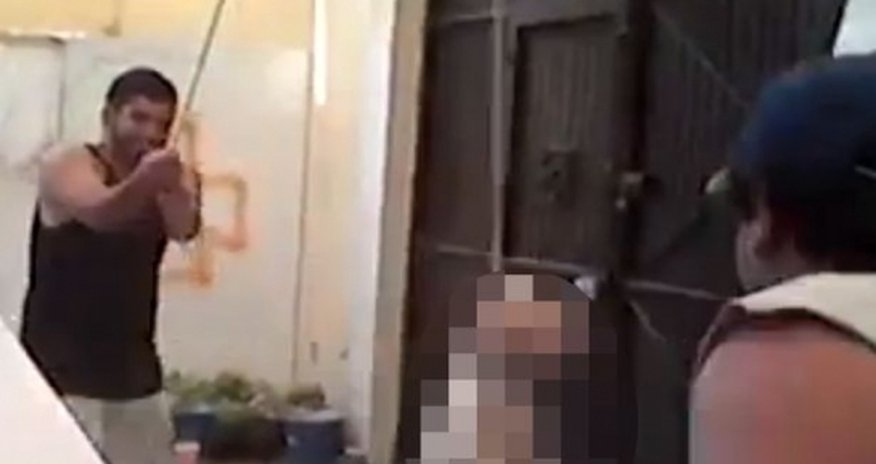 Sick dog death video sparks police manhunt for cruel torture gang - VIDEO Sick dog death video sparks police manhunt for cruel torture gang - VIDEO