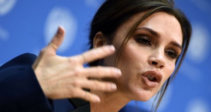 Victoria Beckham: ''Babies should not be born with HIV'' Victoria Beckham: ''Babies should not be born with HIV''