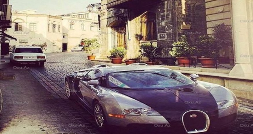 Multi-million dollar Bugatti seen in Baku Multi-million dollar Bugatti seen in Baku