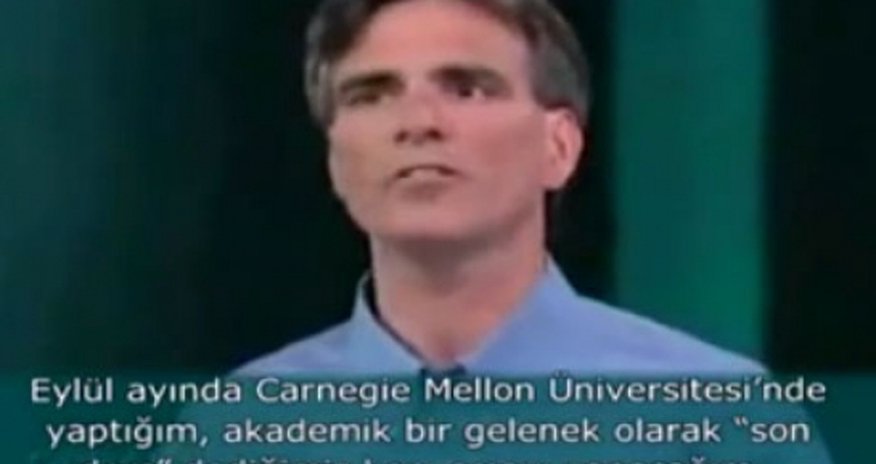 2 ay ömrü qalan professorun SON DƏRSİ - VİDEO 2 ay ömrü qalan professorun SON DƏRSİ - VİDEO