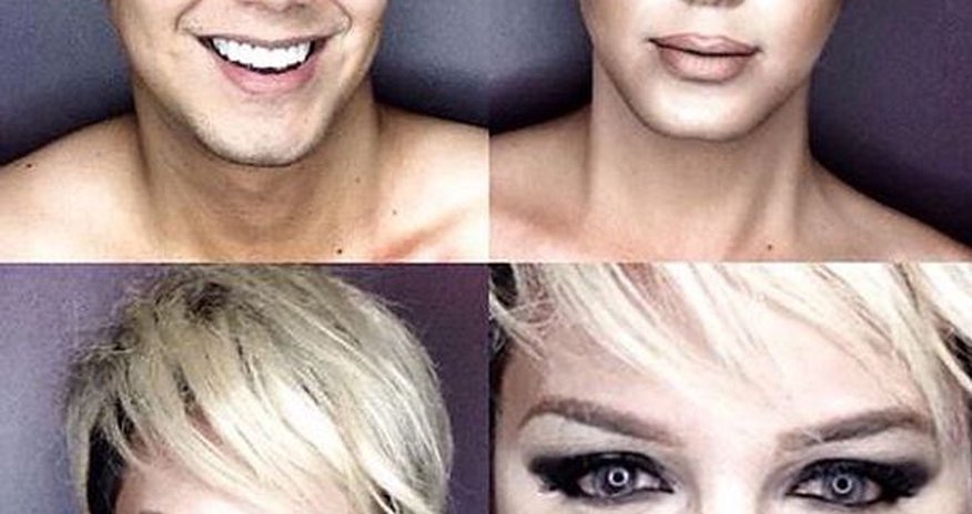 Man who can transform himself into any celebrity - PHOTO Man who can transform himself into any celebrity - PHOTO