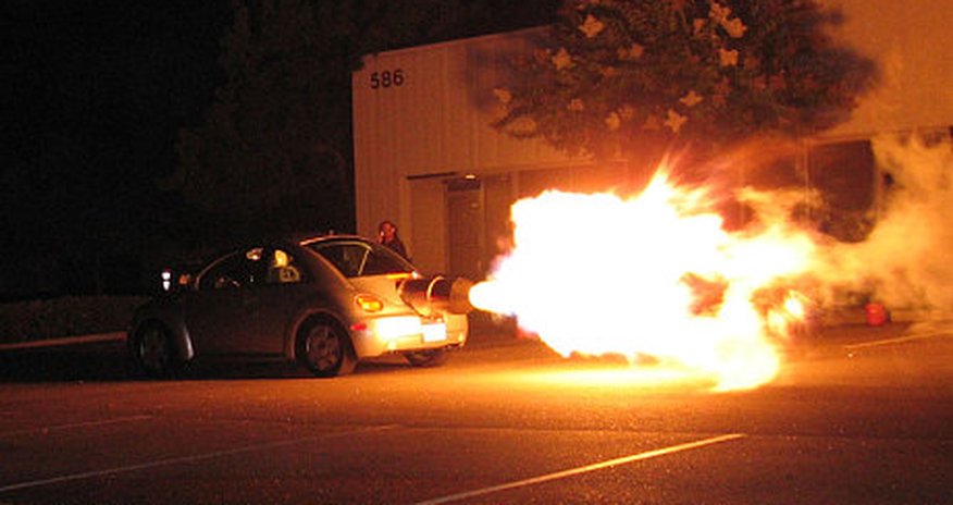 Jet-powered VW Beetle that goes like a rocket - PHOTO Jet-powered VW Beetle that goes like a rocket - PHOTO