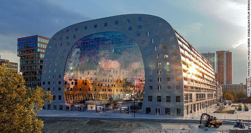 'Sci-fi food hall' opens in Netherlands - PHOTO 'Sci-fi food hall' opens in Netherlands - PHOTO