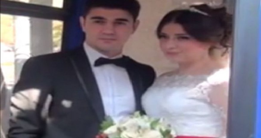 Azərbaycanda qeyri-adi nikah mərasimi - VİDEO Azərbaycanda qeyri-adi nikah mərasimi - VİDEO