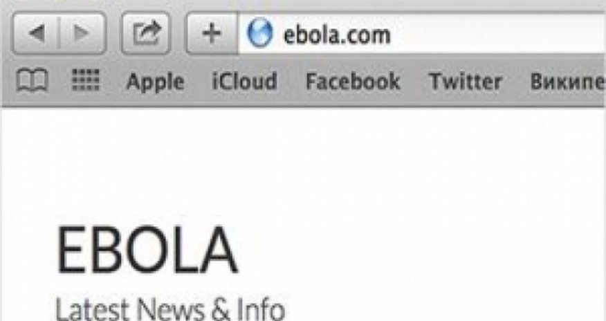 “Ebola.com” saytı açıldı “Ebola.com” saytı açıldı