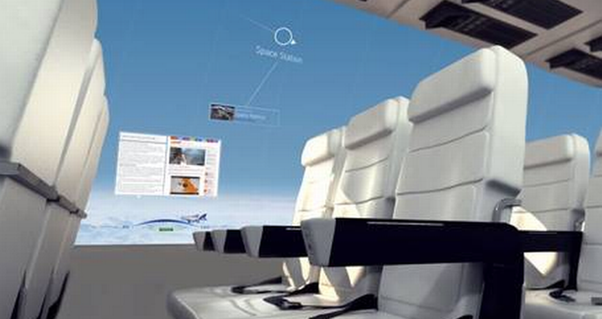 Windowless planes could be a reality in less than 10 years - PHOTO Windowless planes could be a reality in less than 10 years - PHOTO