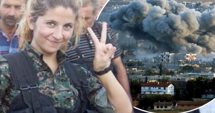Kurdish resistance denies ISIS claims that they have beheaded poster girl 'Rehana' Kurdish resistance denies ISIS claims that they have beheaded poster girl 'Rehana'