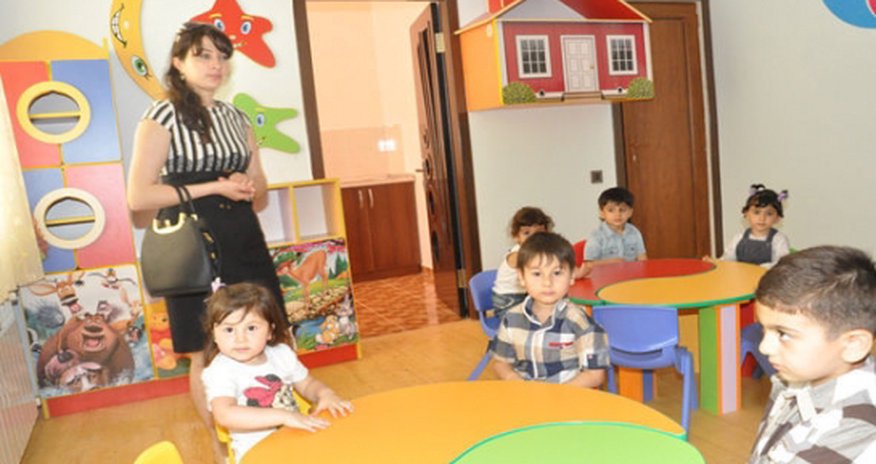 Bakıda bağçalar da vahid formaya keçdi - FOTO Bakıda bağçalar da vahid formaya keçdi - FOTO