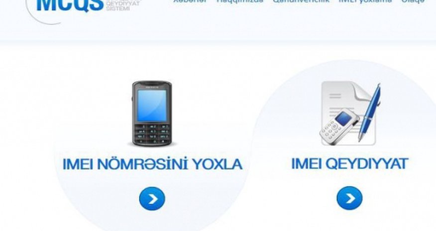 Xaricdən gətirilən mobil cihazların qeydiyyat sistemi asanlaşdırıldı Xaricdən gətirilən mobil cihazların qeydiyyat sistemi asanlaşdırıldı