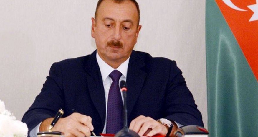 Президент Азербайджана подписал распоряжение Президент Азербайджана подписал распоряжение