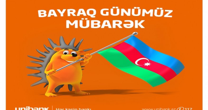 Unibank-dan Bayraq Günü hədiyyəsi Unibank-dan Bayraq Günü hədiyyəsi