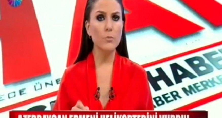 Türk kanalları erməni helikopterinin vurulmasını belə xəbər verdi - VİDEO Türk kanalları erməni helikopterinin vurulmasını belə xəbər verdi - VİDEO