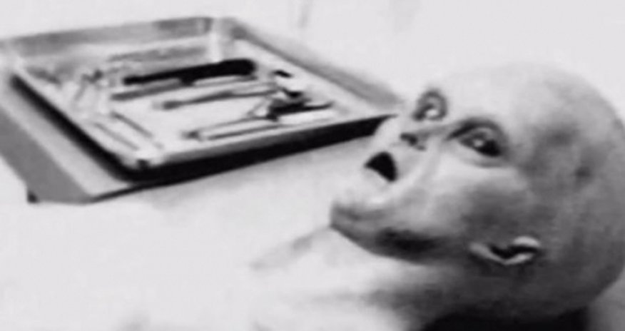 Ученый хвастается фотографиями расчлененных пришельцев Ученый хвастается фотографиями расчлененных пришельцев