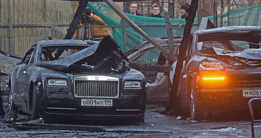 Распространились снимки пожара на миллионы в Москве - ФОТО Распространились снимки пожара на миллионы в Москве - ФОТО
