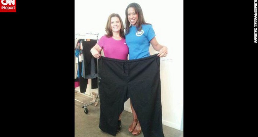 Home workout videos help iReporter lose 200 pounds - PHOTO Home workout videos help iReporter lose 200 pounds - PHOTO