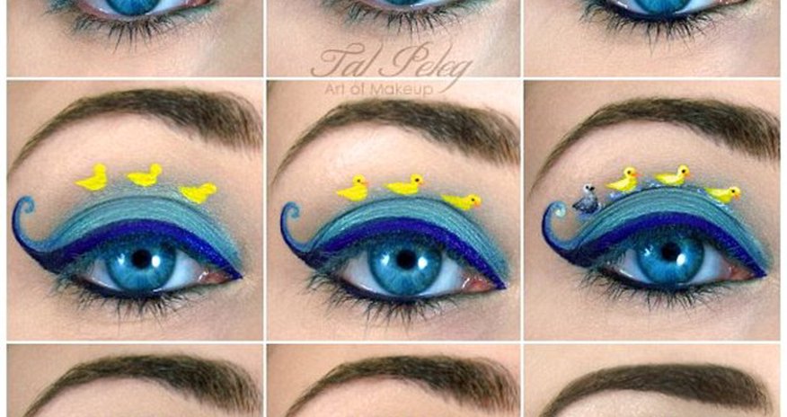 Make-up artist creates miniature eyelid paintings of sushi PHOTO Make-up artist creates miniature eyelid paintings of sushi PHOTO