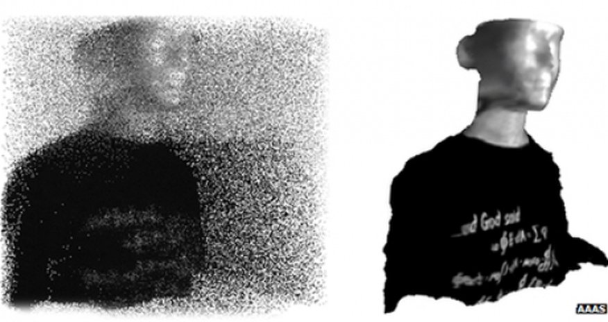 Camera takes 3D photos in the dark Camera takes 3D photos in the dark
