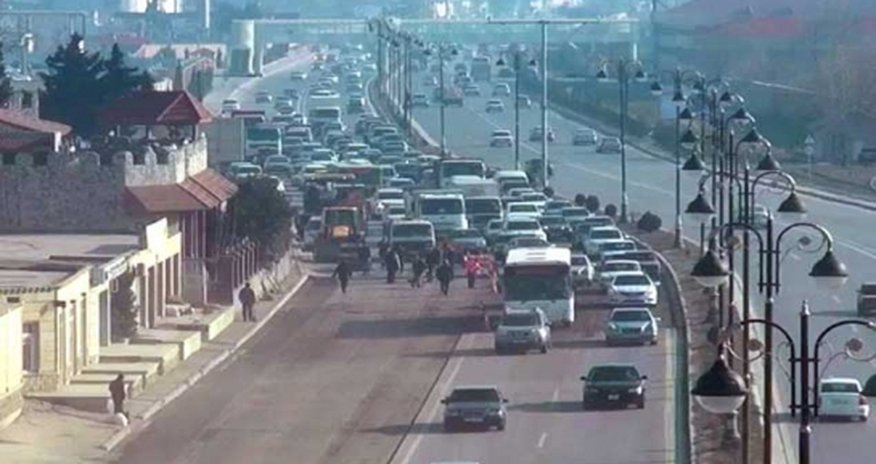 Baku limits traffic because of holiday celebrations Baku limits traffic because of holiday celebrations