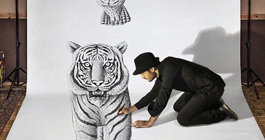 Pictures come alive with this artist 3D paintings - PHOTO Pictures come alive with this artist 3D paintings - PHOTO