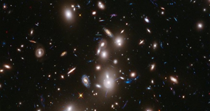 Deepest galaxy cluster ever pictured Deepest galaxy cluster ever pictured