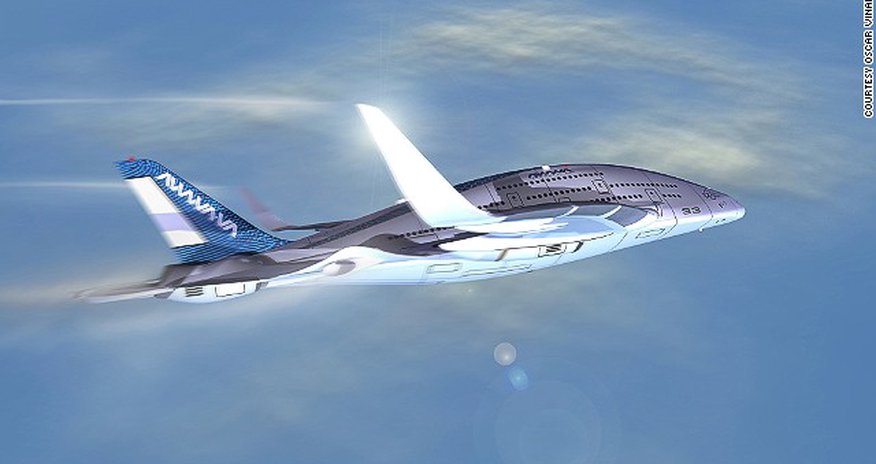 'Sky Whale' design brings future of flying closer - PHOTO 'Sky Whale' design brings future of flying closer - PHOTO