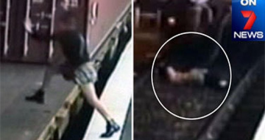 Miracle survival for ‘reckless’ woman who fell beneath freight train - VIDEO Miracle survival for ‘reckless’ woman who fell beneath freight train - VIDEO