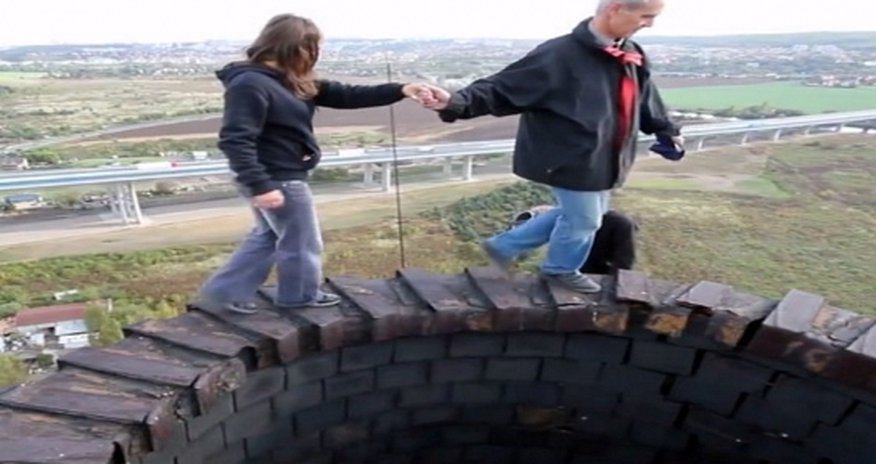 Extreme way to cure a fear of heights - VIDEO Extreme way to cure a fear of heights - VIDEO