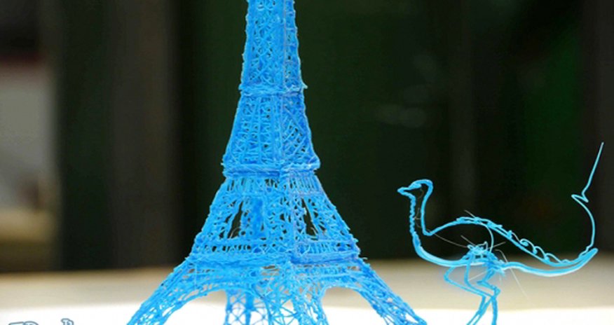 3D pen allows you to draw in the air 3D pen allows you to draw in the air