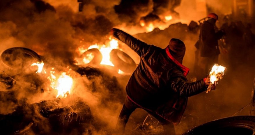 Inside Ukraine's 'Protest Town' - PHOTO Inside Ukraine's 'Protest Town' - PHOTO