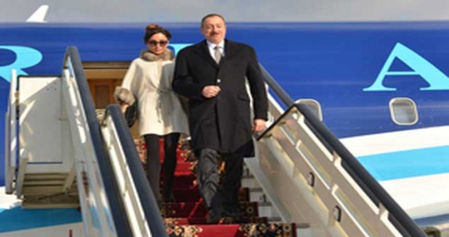 Azeri president, first lady arrive in Sochi for Olympics Azeri president, first lady arrive in Sochi for Olympics