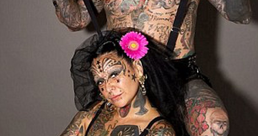 Argentinian couple are the world's most inked lovebirds - PHOTO Argentinian couple are the world's most inked lovebirds - PHOTO