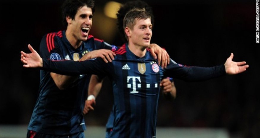 Champions League: Bayern Munich defeats Arsenal, Milan loses Champions League: Bayern Munich defeats Arsenal, Milan loses
