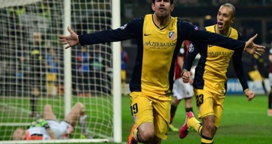Costa strikes late as Atletico sink Milan Costa strikes late as Atletico sink Milan