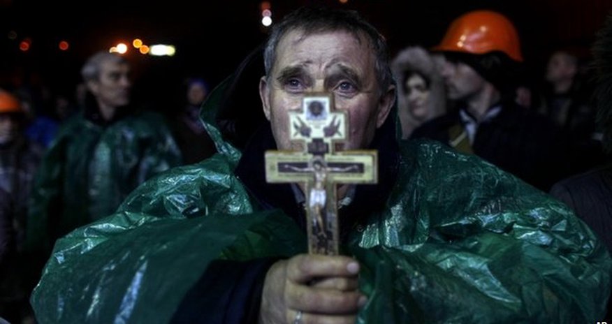 Ukraine truce breaks ahead of EU talks in Kiev - PHOTO Ukraine truce breaks ahead of EU talks in Kiev - PHOTO