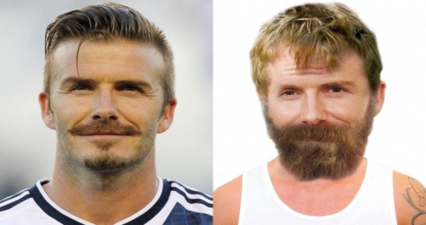 Is this what David Beckham would look like if he wasn't famous? - PHOTO Is this what David Beckham would look like if he wasn't famous? - PHOTO